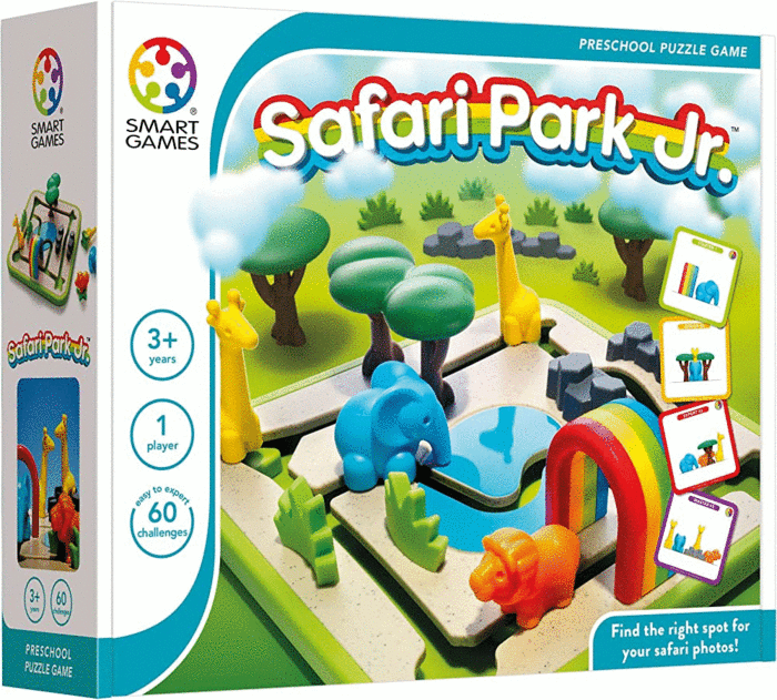 Ficha del juego Safari Park Jr SmartGames