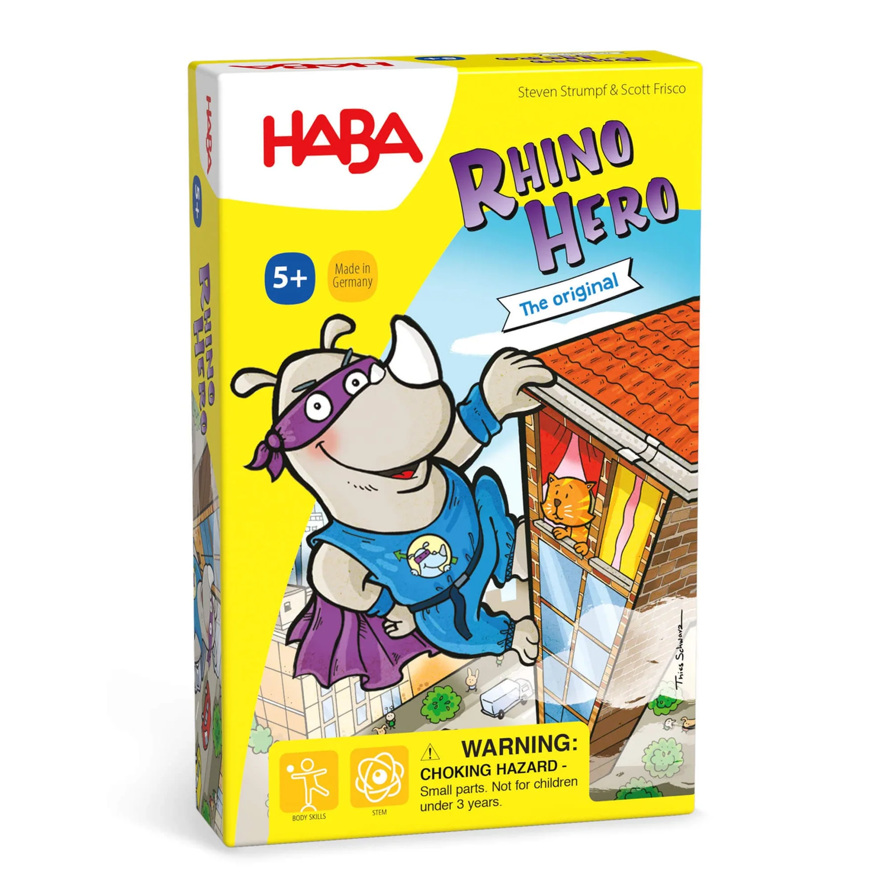Ficha del juego Rhino Hero