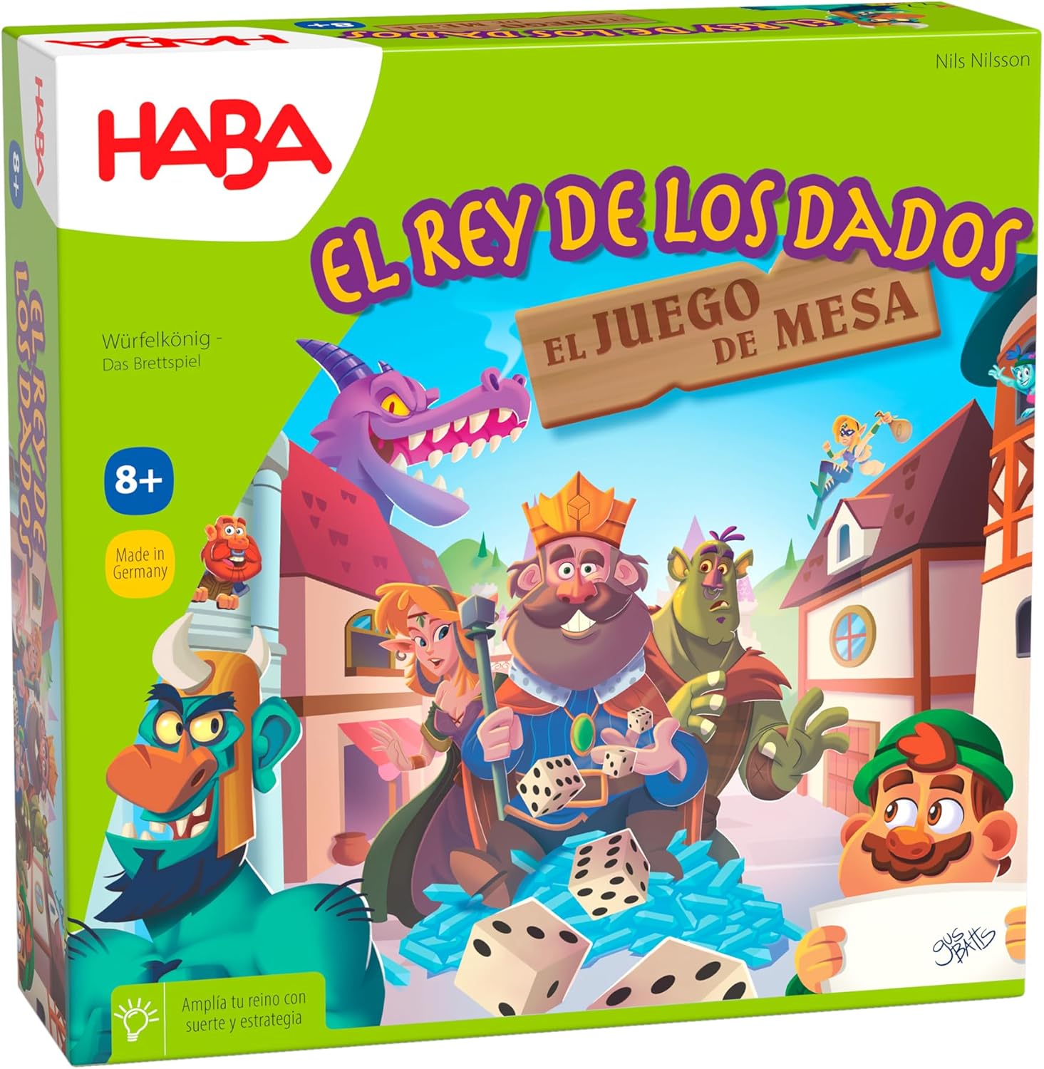 Ficha del juego El Rey de los Dados – El juego de mesa