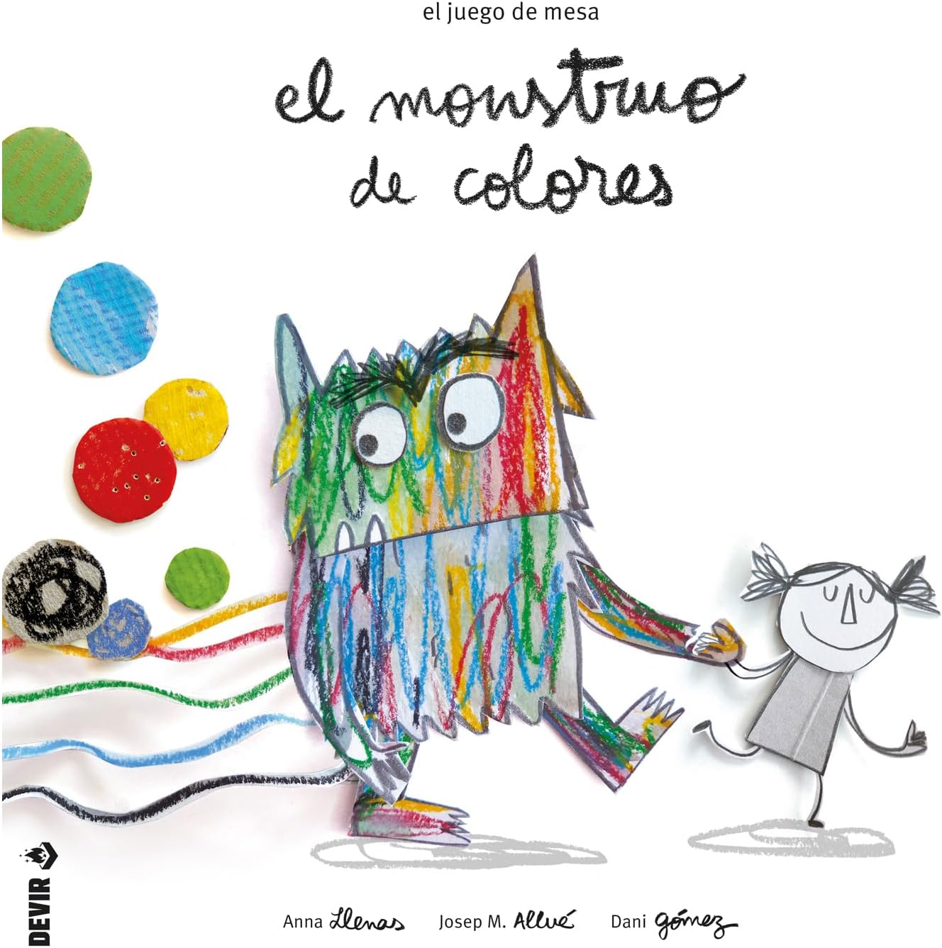 El Monstruo de Colores juego de mesa