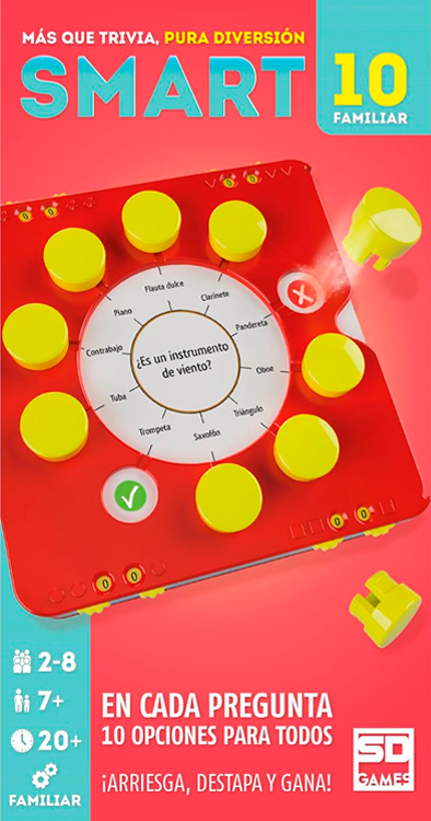 Smart 10 Familiar juego de mesa