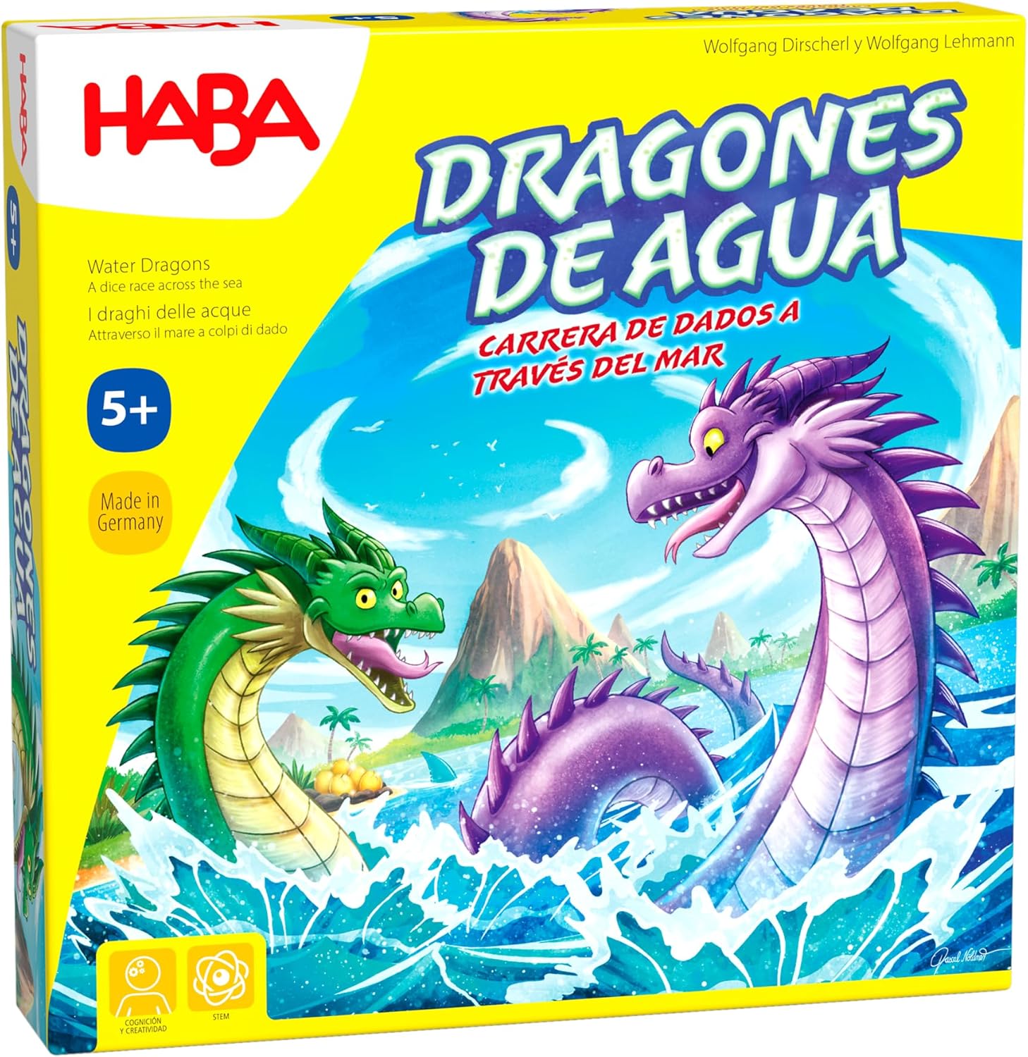 Dragones de Agua juego de mesa