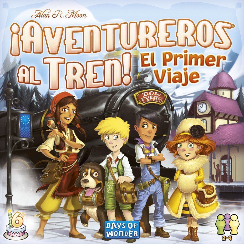 Aventureros al Tren El Primer Viaje juego de mesa